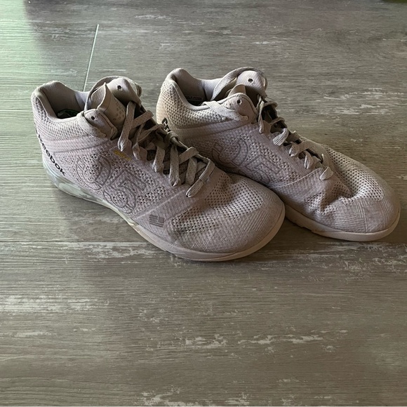 W’s 11 Reebok CrossFit Nano 5 Mid Shoe in cream/tan - Picture 1 of 13